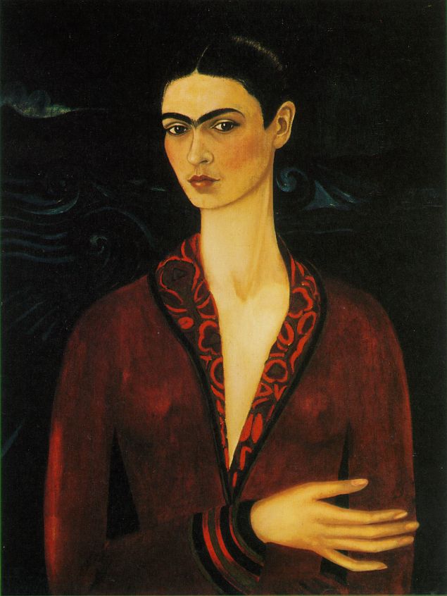 Self-Portrait, 1926, Oil on canvas, 31 x 23 in., Private collection, Mexico City